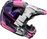 ARAI HELMETS VX-Pro4 Helmet - Battle - Purple - XL 0110-8715