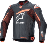 ALPINESTARS GP Plus R v4 Rideknit? Leather Jacket - Black/Red Fluo/White - 54 3100324-1321-54