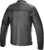 ALPINESTARS Blacktrack Leather Jacket - Black - 2XL 3103824-1100-2X