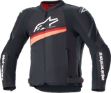 ALPINESTARS T-GP Plus R v4 Airflow Jacket - Black/ Red Fluo - Medium 3300624-1030-M