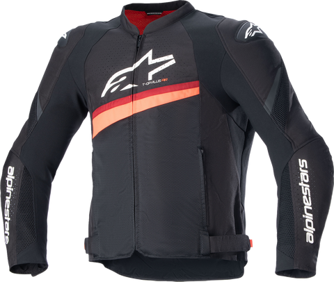 ALPINESTARS T-GP Plus R v4 Airflow Jacket - Black/ Red Fluo - 2XL 3300624-1030-2X