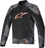 ALPINESTARS T-SP X Superair Jacket - Black Camo/Red Fluo - Medium 3302022-9133-M