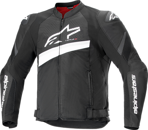 ALPINESTARS T-GP Plus R v4 Airflow Jacket - Black/White - 2XL 3300624-12-2X