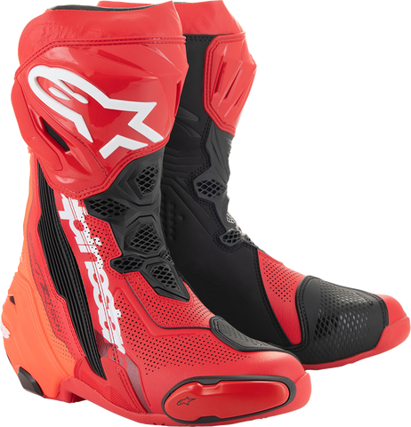 ALPINESTARS Supertech R Vented Boots - Red - US 11.5/EU 46 2220121-3029-46