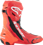 ALPINESTARS Supertech R Vented Boots - Red - US 6/EU 39 2220121-3029-39