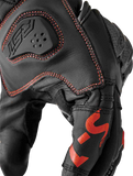 RST S1 Leather Motorcycle Gloves Black/Red, Small – Part Number 103650RED-08