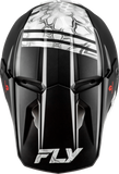 FLY Racing Kinetic Verdict Kryptek Helmet Black/Grey Extra Small (Part #73-8728XS)