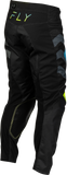 Fly Racing Kinetic Volt Pants Black/Grey/Teal/Yellow, Size 38, Part Number 380-55038