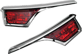 Kuryakyn Chrome L.E.D. Passenger Armrest Trim With Turn Signal, 06-17 Honda GL1800, Model 3240