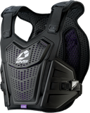 EVS F1-Pro Chest Protector with RE ZRO Impact Protection, Black/White, Large/XL