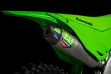 Yoshimura RS12 Muffler Decals Green - Part Number RS12-NB012