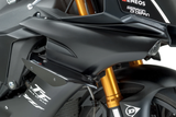 PUIG Sport Side Spoilers Black for Yamaha YZF-R1 and YZF-R1M, Part 9766N