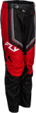 Fly Racing Youth Kinetic DBK Pants Black/Red/White, Size 18 - Part 380-53418