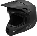 FLY Racing Kinetic Lite Helmet Solid Matte Black (Part Number 73-34732X)