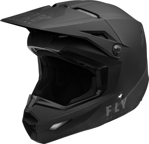FLY Racing Kinetic Lite Helmet Solid Matte Black (Part Number 73-34732X)