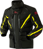 RST Pro Series Paragon D3O Motorcycle Jacket Black/Flo Yellow 2XL, Part 103657F.YEL-48