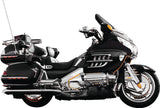 Kuryakyn 3913 Louvered Battery Box Cover, Chrome, 2001-2005 Honda GL1800 Gold Wing
