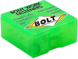BOLT KAW-141785 Full Plastic Fastener Kit for Kawasaki KX85 and KX100