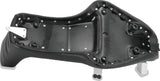 Mustang Motorcycle Driver Backrest, 79012GM, Black with Grey Stitching