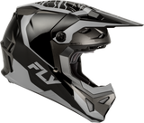 Fly Racing Formula CP Charge Helmet Black/Grey/Light Grey XL, Part Number 73-0060X
