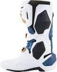 ALPINESTARS Arlington LE Tech 10 Boots - White/Blue/Gold - US 12 2010020-262-12