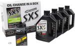 MAXIMA RACING OIL SXS Synthetic Oil Change Kit - Kawasaki Teryx - 5W40 90-469013-KRX