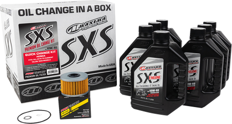 MAXIMA RACING OIL SXS Synthetic Oil Change Kit - Honda Talon - 10W40 90-049013-HON