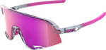 100% Slendale Sunglasses - Translucent - Gray Purple 60057-00005