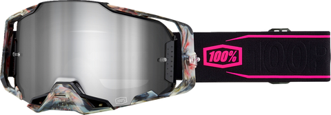 100% Armega Goggle - Sarcelle - Silver Mirror Lens 50005-00035