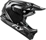 Fly Racing Werx R Carbon Helmet Black Carbon Medium
