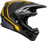 Fly Racing Formula Carbon Tracer Helmet Gold/Black XS – Lightweight, Impact-Resistant Motorcycle Helmet