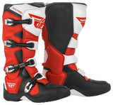 Fly Racing FR5 Motocross Boots Red/Black/White Size 13