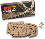 EK 530 ZVX3 Sportbike Chain, 120 Links, Gold, Part Number 530ZVX3-120G