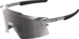 100% Aerocraft Sunglasses - Black Chrome - HiPER Silver 60032-00015