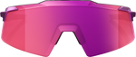 100% Aerocraft Sunglasses - Purple Chrome - Purple Mirror 60032-00014