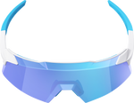 100% Aerocraft Sunglasses - Matte White - HiPER Blue 60032-00011