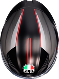 AGV K1 S Helmet - Lap - Matte Black/Gray/Red - Large 2118394003-034-L