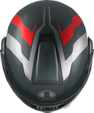 AGV Streetmodular Helmet - Resia - Matte Gray/Silver/Red - Small 2118296002006S