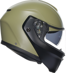 AGV Streetmodular Helmet - Mono - Matte Pastello Green/Black - Medium 2118296002010M
