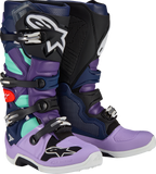 ALPINESTARS Limited Edition Imperial Tech 7 Boots - Purple/Blue/Black - US 8 2012014-387-8