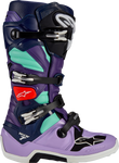 ALPINESTARS Limited Edition Imperial Tech 7 Boots - Purple/Blue/Black - US 8 2012014-387-8