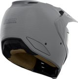 ICON Elsinore Monotype Motorcycle Helmet, Gray, XS – Part Number 0104-3322