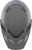ICON Elsinore Monotype Motorcycle Helmet, Gray, XS – Part Number 0104-3322