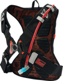 USWE Moto Hydration Pack 4L Orange/Black, 3.0L Elite Bladder, Part Number 2043438