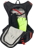 USWE Moto Hydration Pack, 8-Liter Enduro Off-Road Motorcycle Pack, Factory Orange, Part Number 5208090038