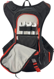 USWE Moto Hydration Pack, 8-Liter Enduro Off-Road Motorcycle Pack, Factory Orange, Part Number 5208090038