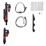 FOX Burandt Series 1.5 FLOAT 3 QS3 Front and Rear Shock Kit 853-21-263 for Polaris RMK Khaos