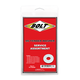 BOLT SV-FENDW M6 Fender Washer Assortment, 120-Piece Kit