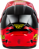 FLY Racing Youth Kinetic Surge Helmet Black/Red/Yellow YM – Off-Road Motorcycle Safety Gear