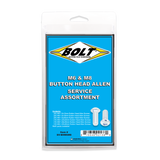 BOLT SV-BHM6M8 Button Head Allen Bolt Assortment, 90-Piece Kit